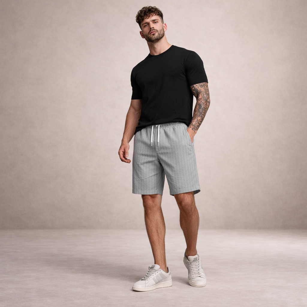 PHILIP™ | Short décontracté en lin