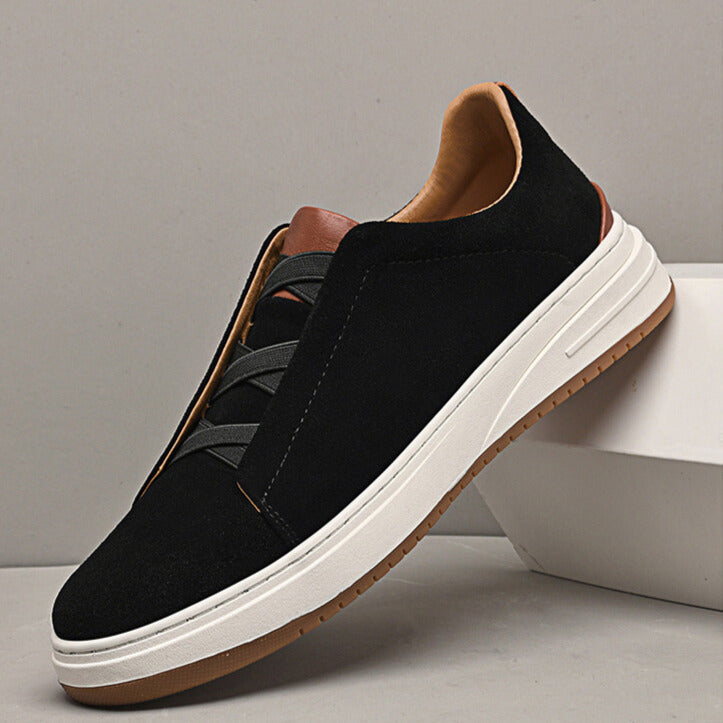 PHILIP | CHAUSSURES SANS LACETS EN DAIM POUR HOMMES