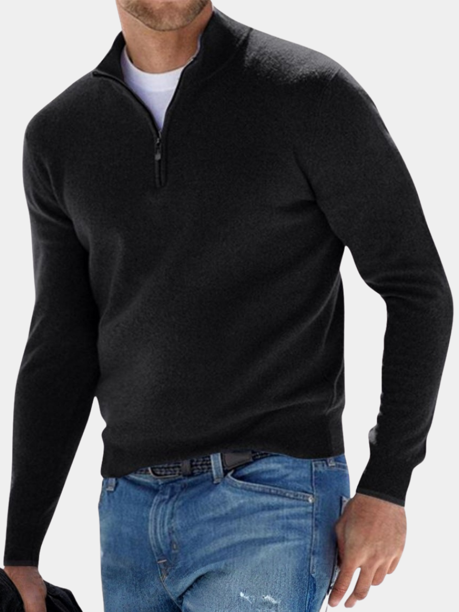 PHILIP | PULL À FERMETURE ÉCLAIR POUR HOMMES