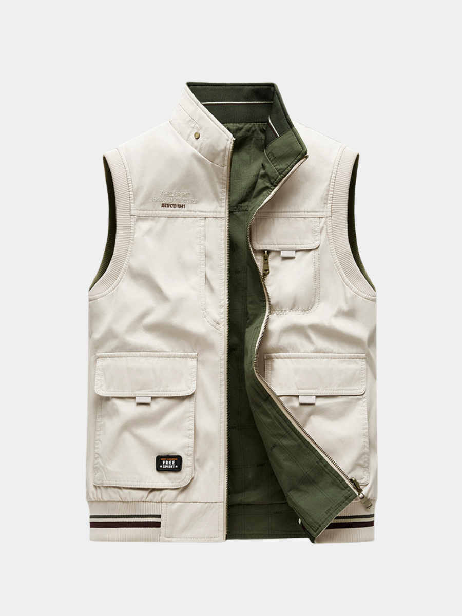PHILIP™ | Gilet utilitaire à multiples poches pour homme