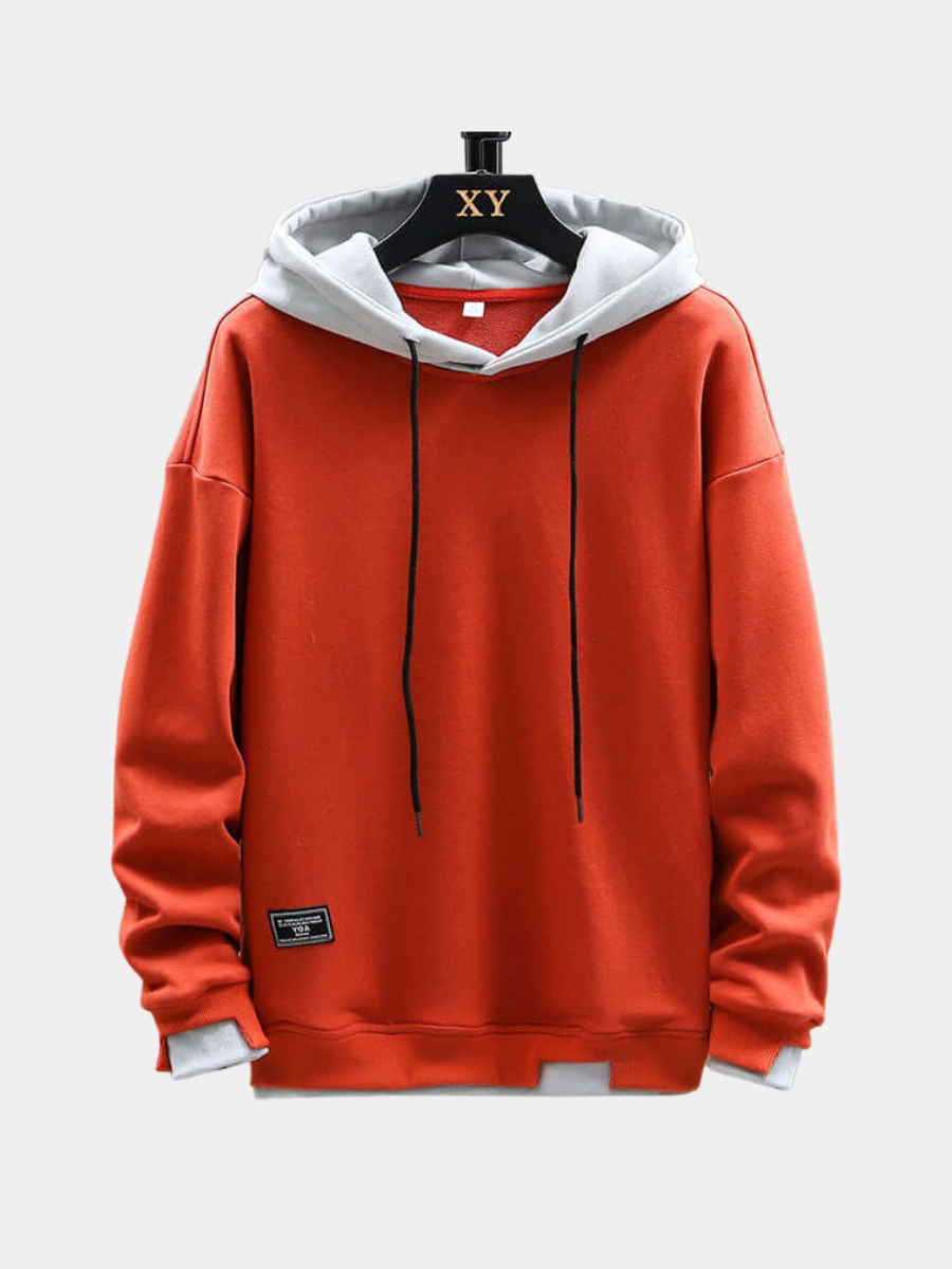 PHILIP | SWEAT À CAPUCHE BICOLORE