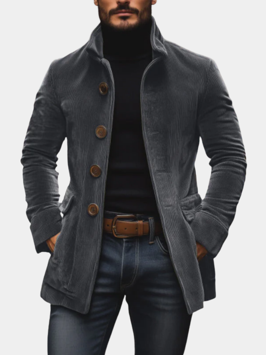 PHILIP | VESTE ÉLÉGANTE EN VELOURS COURRU