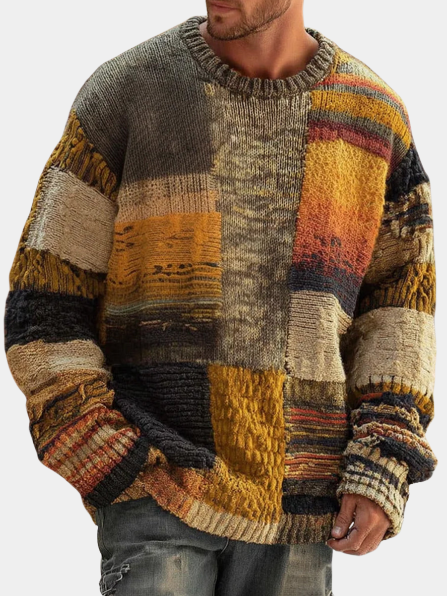 PHILIP | PULL EN MAILLE À MOTIFS