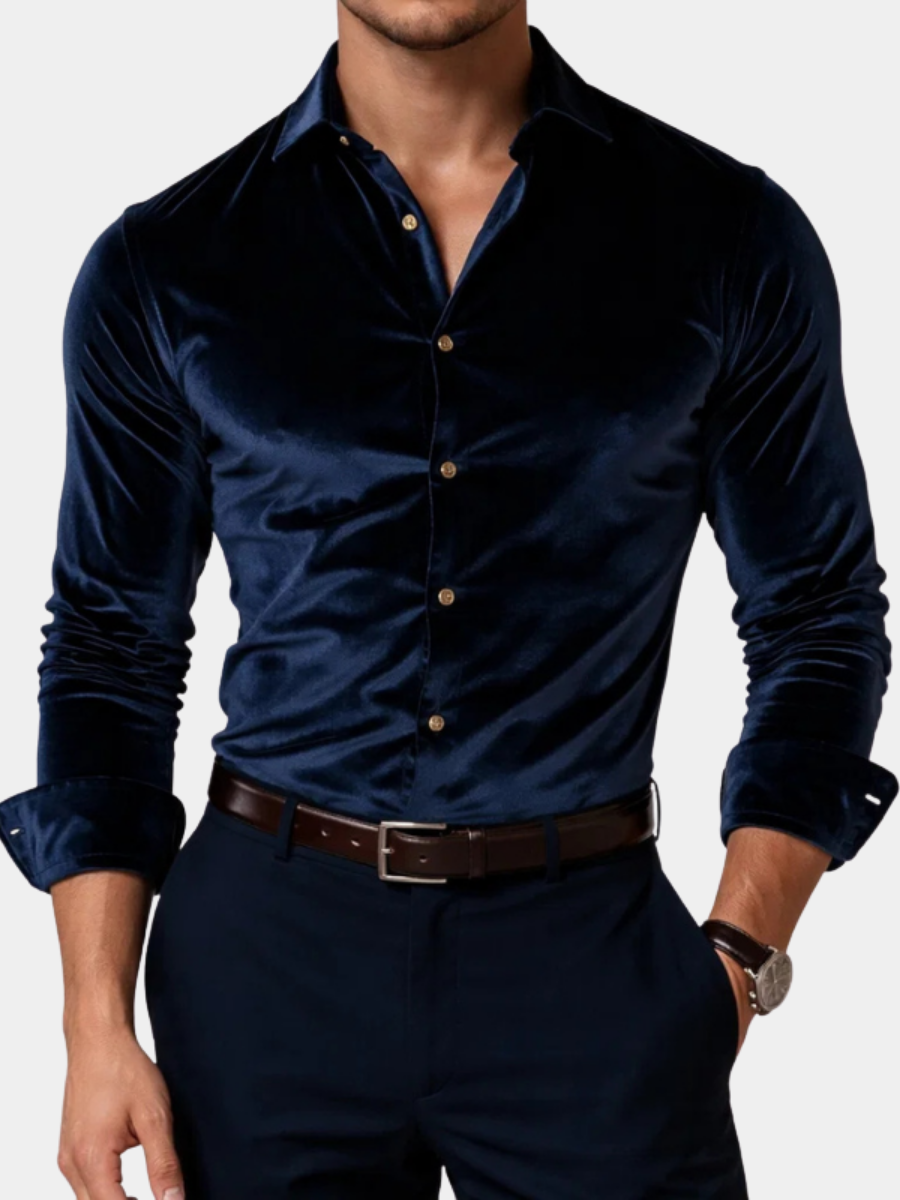 PHILIP | CHEMISE EN VELOURS POUR HOMMES