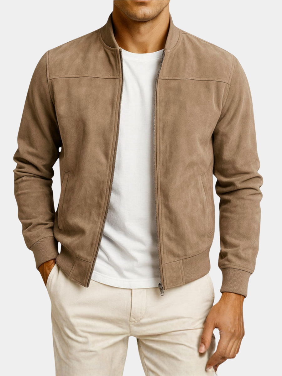 PHILIP | VESTE BOMBER EN DAIM
