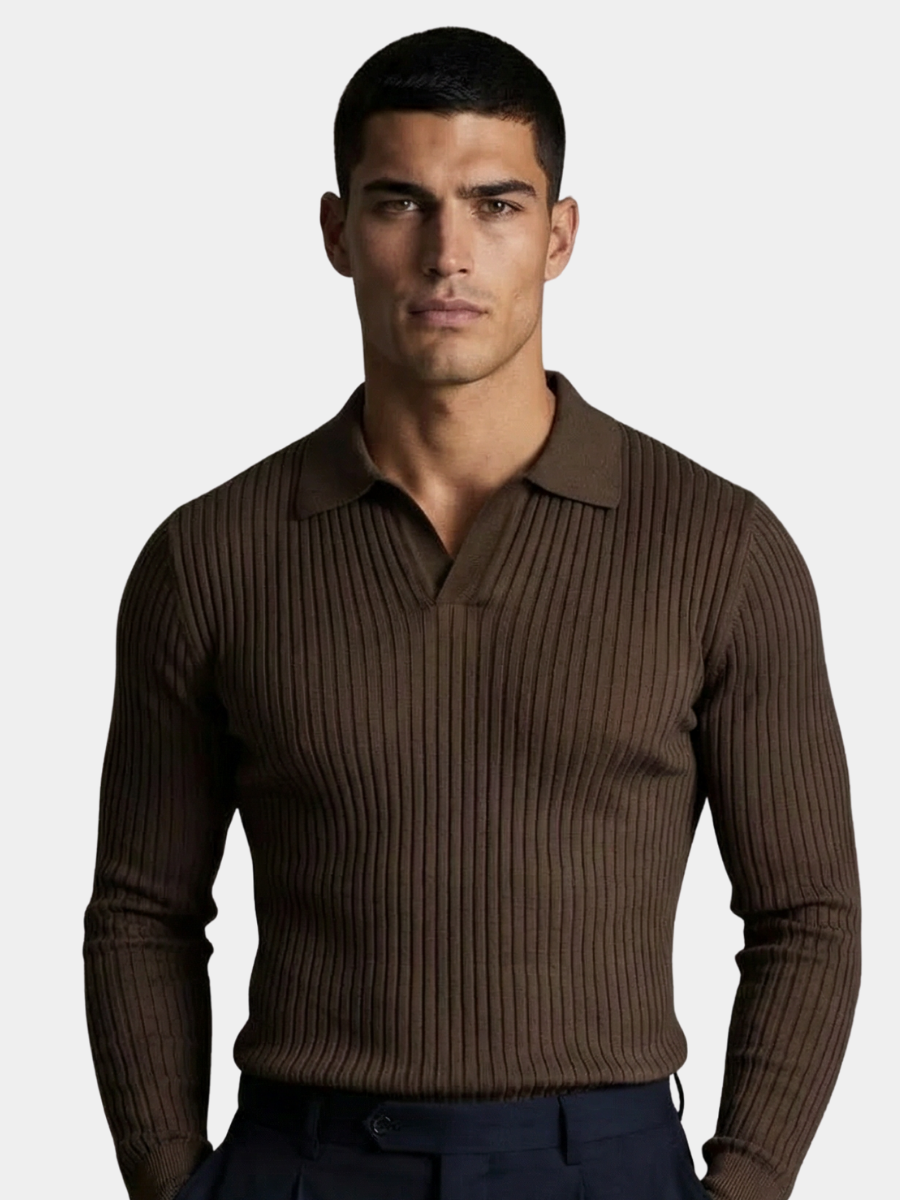 PHILIP | CHEMISE À COL OUVERT POUR HOMMES