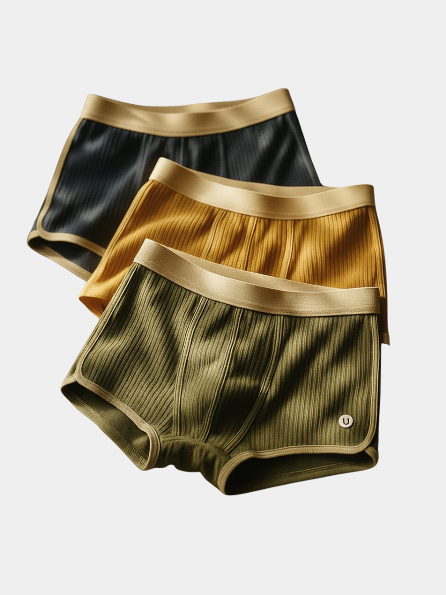 PHILIP | BOXERS EN COTON BIOLOGIQUE (lot de 3)