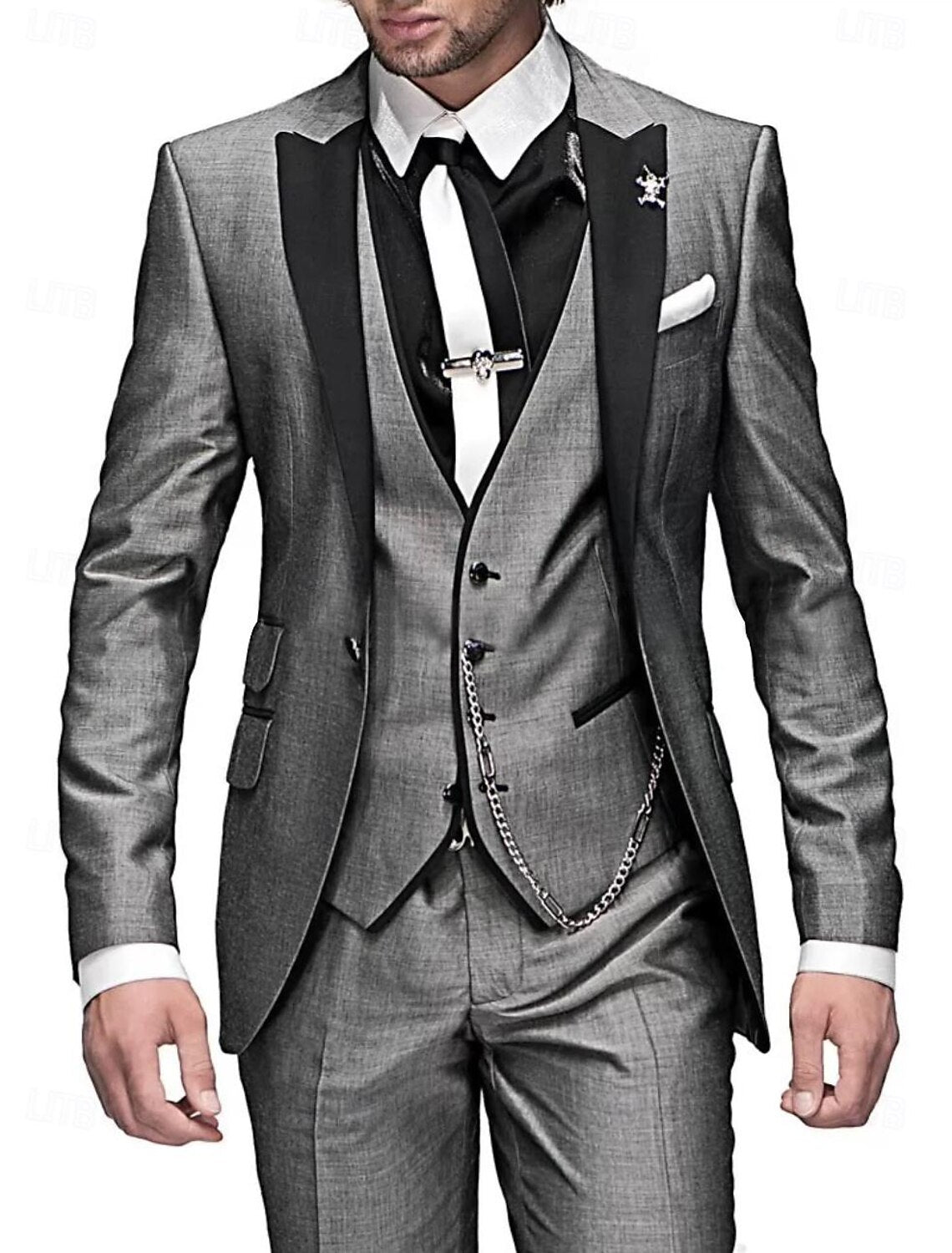 PHILIP™ | Costume en lin pour homme, style professionnel