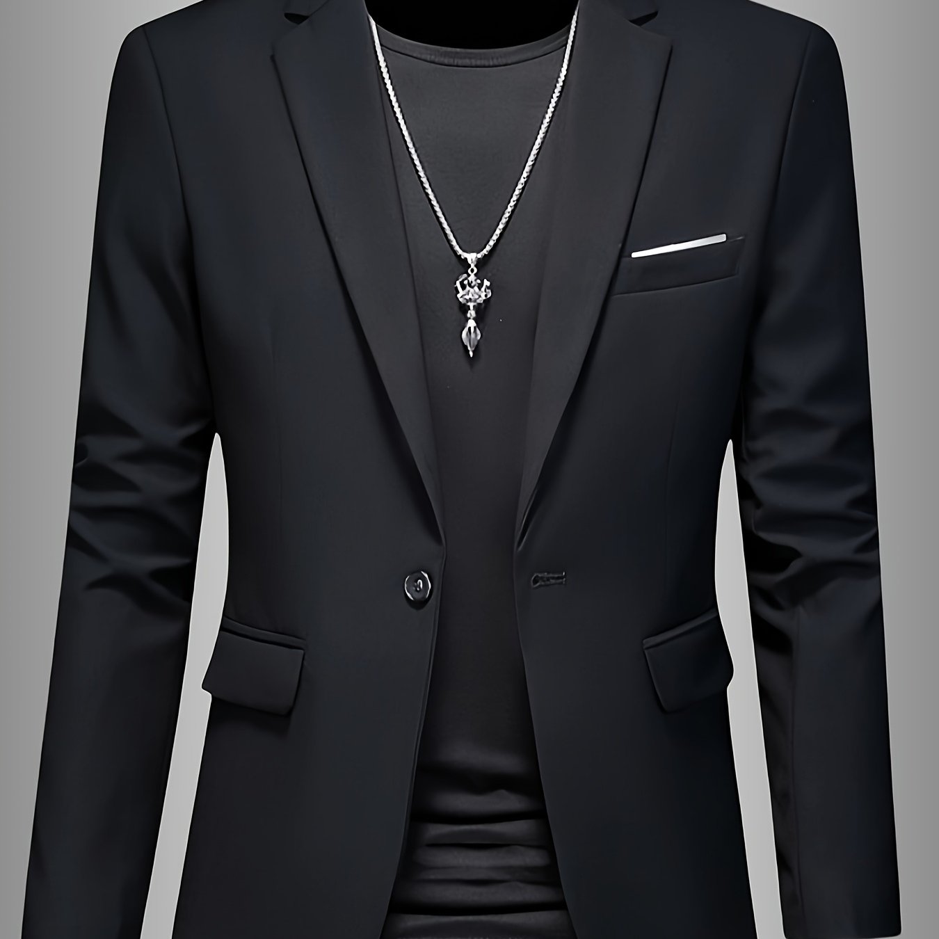 PHILIP™ | Blazer tissé coupe skinny pour homme