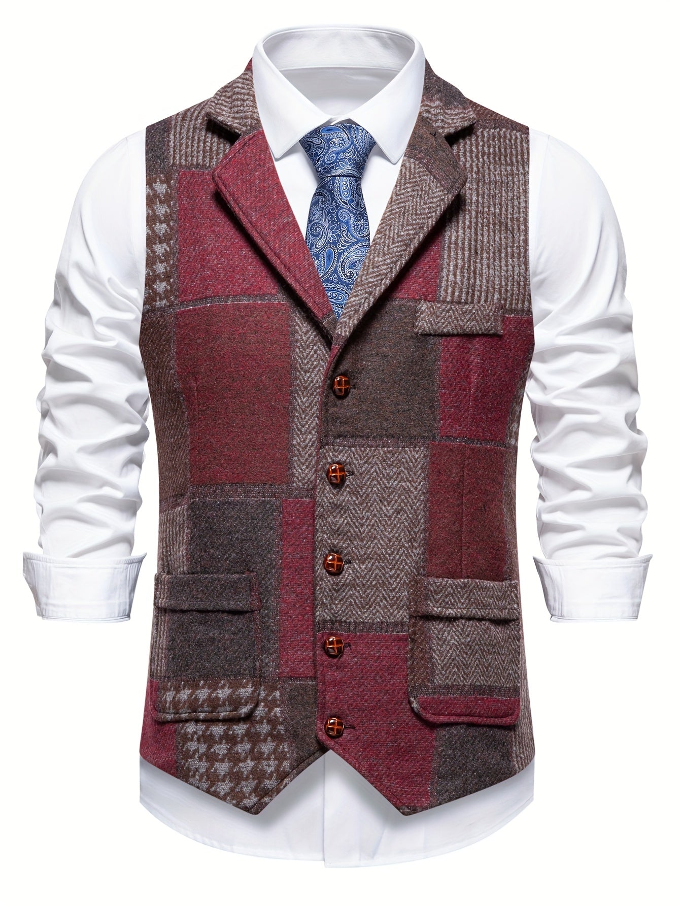 PHILIP | GILET DE TWEED CHIC POUR HOMMES