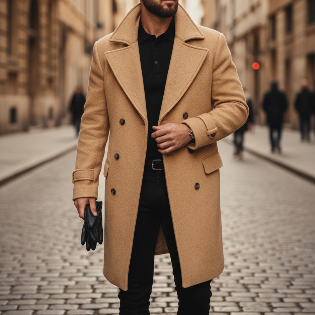 PHILIP | MANTEAU CLASSIQUE EN LAINE