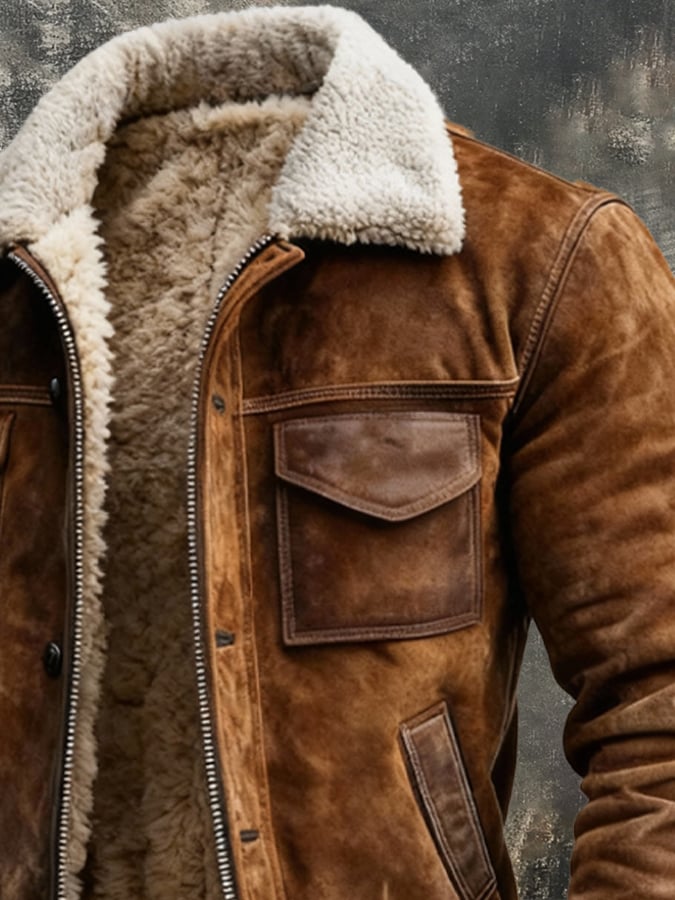 PHILIP | VESTE DOUBLÉE SHERPA