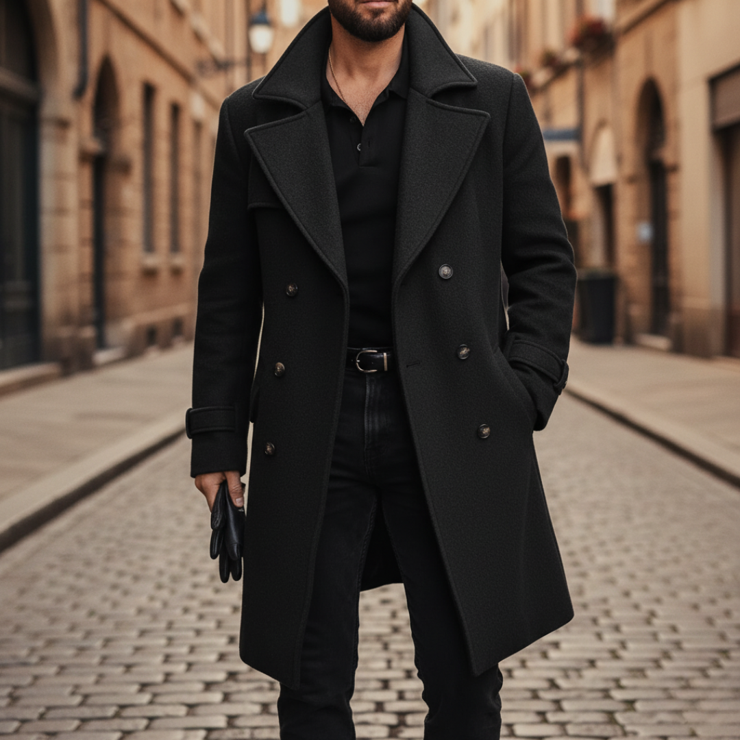 PHILIP | MANTEAU CLASSIQUE EN LAINE