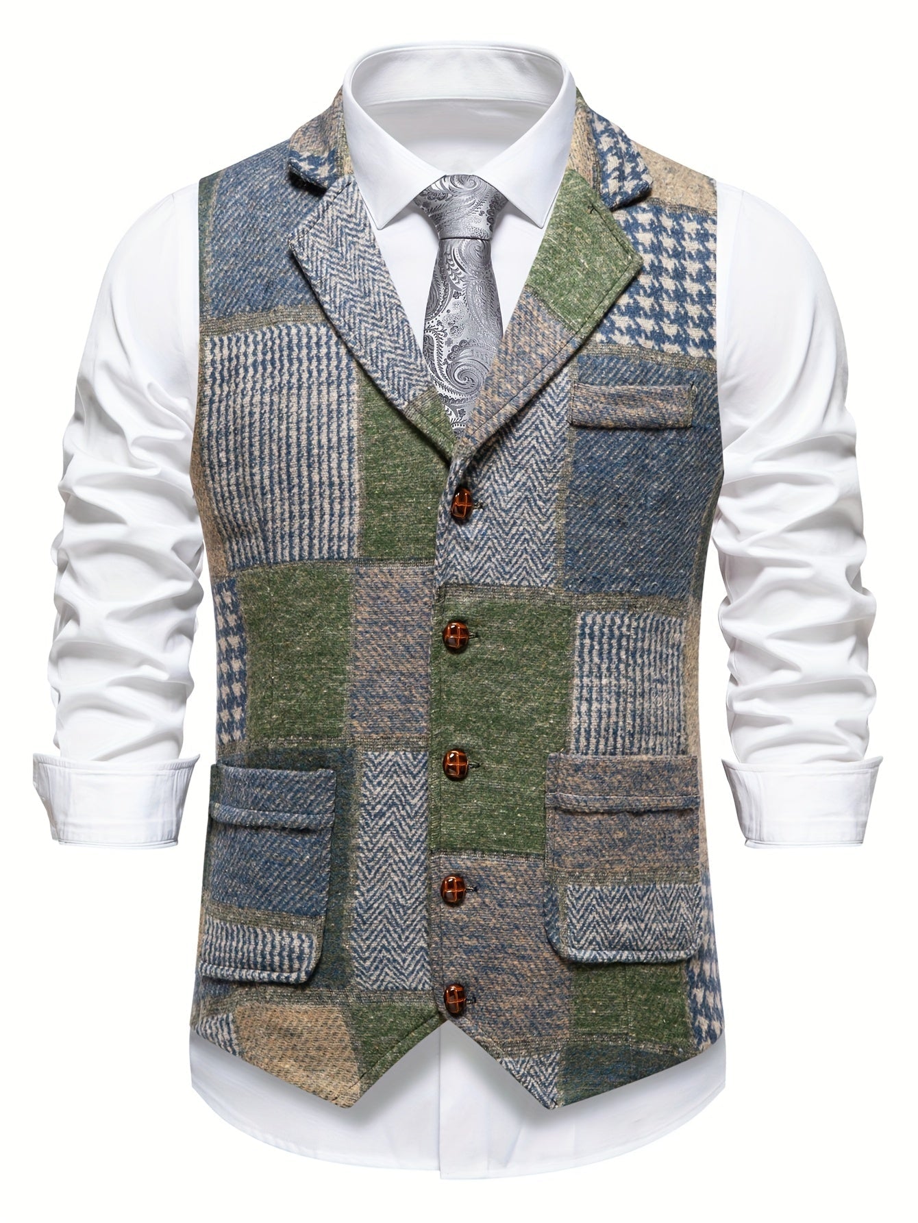 PHILIP | GILET DE TWEED CHIC POUR HOMMES