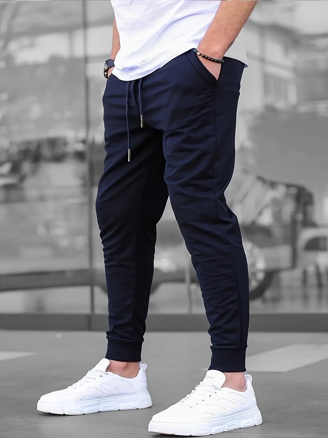 PHILIP™ | Pantalon de jogging en maille à multiples poches pour homme