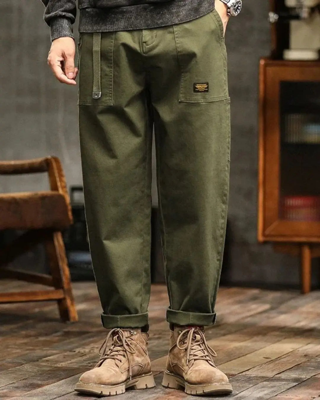 PHILIP™ | Pantalon cargo à empiècements