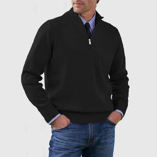 PHILIP | PULL DÉCONTRACTÉ À DEMI-FERMETURE ÉCLAIR