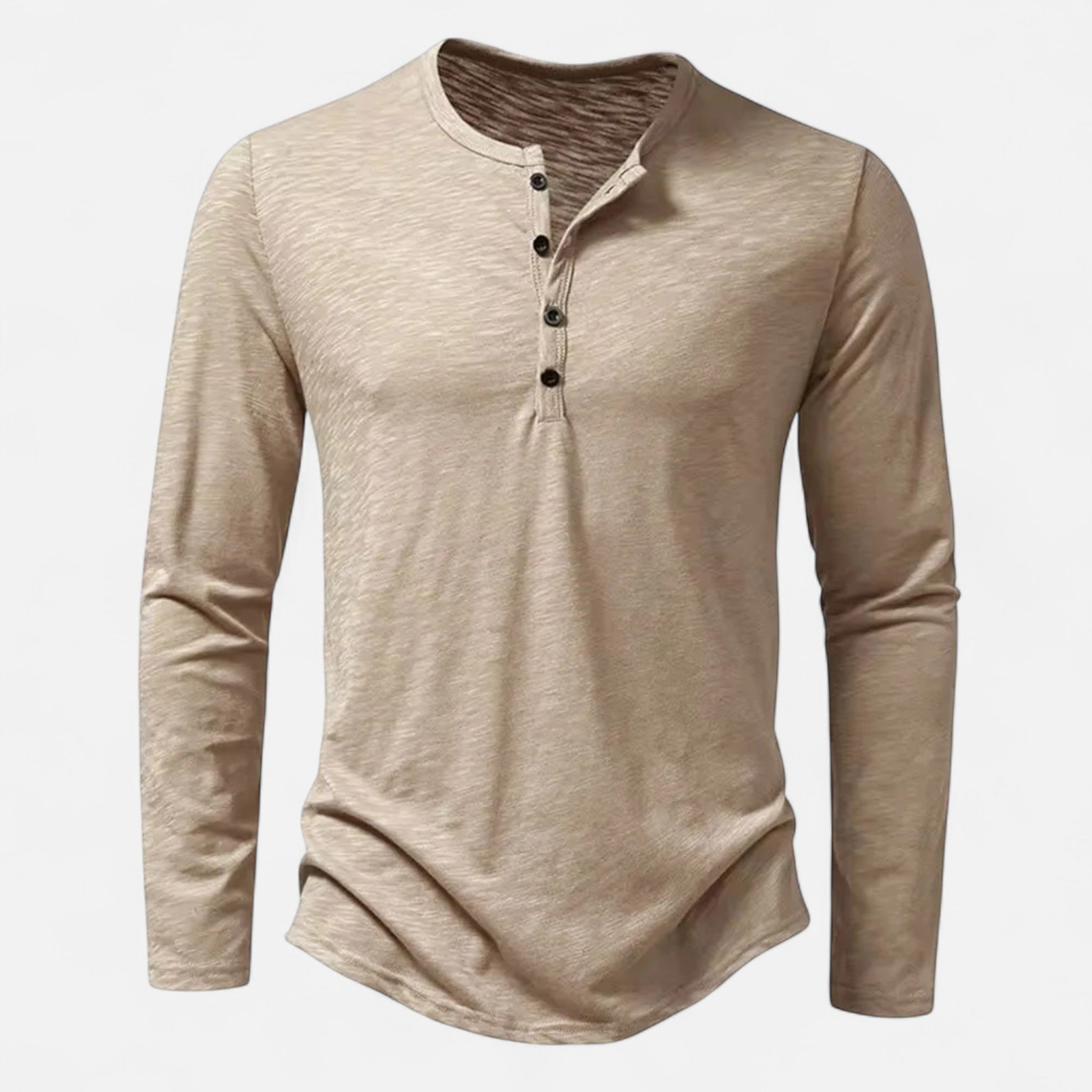 PHILIP™ | T-shirt à manches longues en coton pour homme
