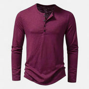 PHILIP™ | T-shirt à manches longues en coton pour homme
