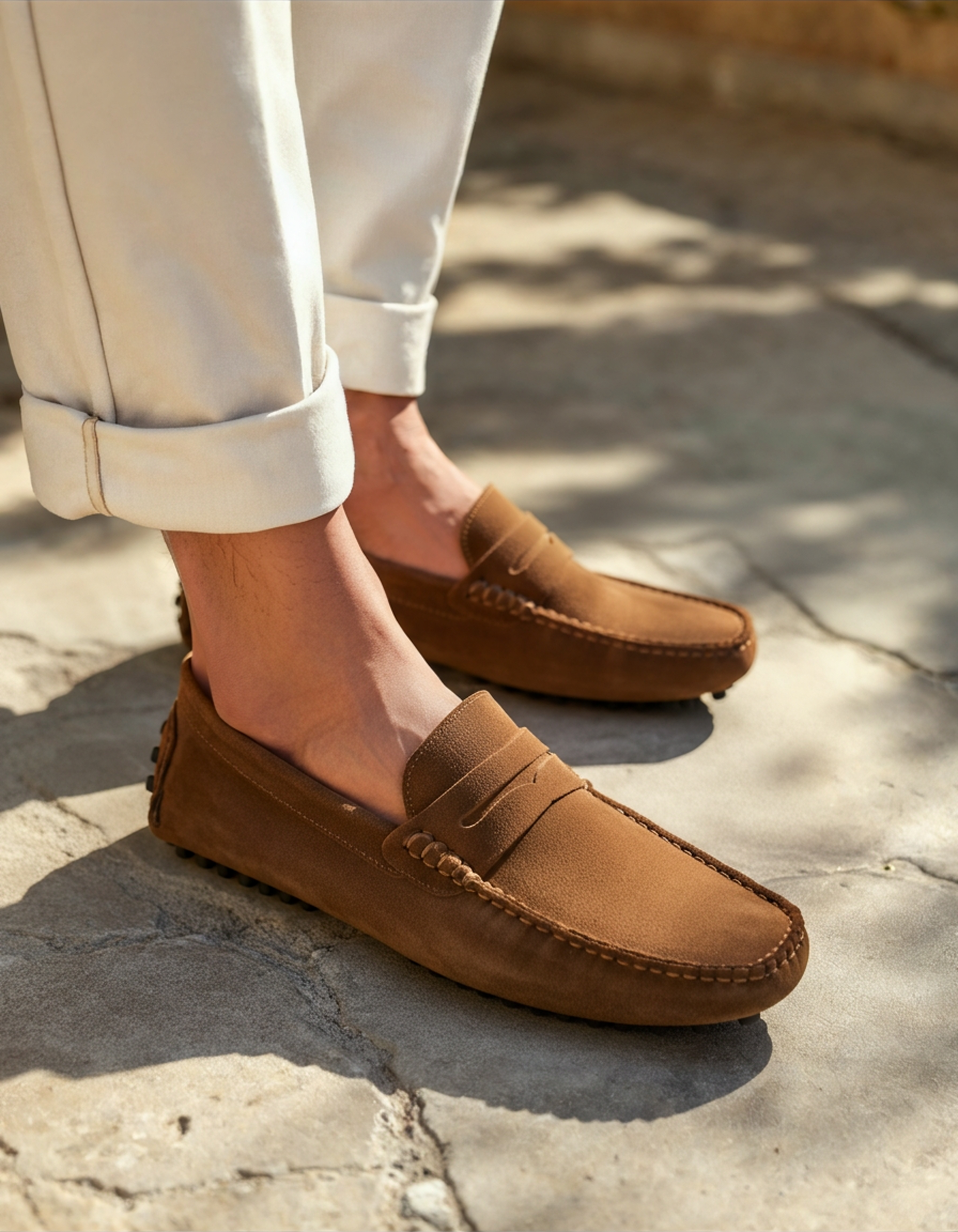 PHILIP | MOCASSINS DE CONDUCTEUR EN DAIM
