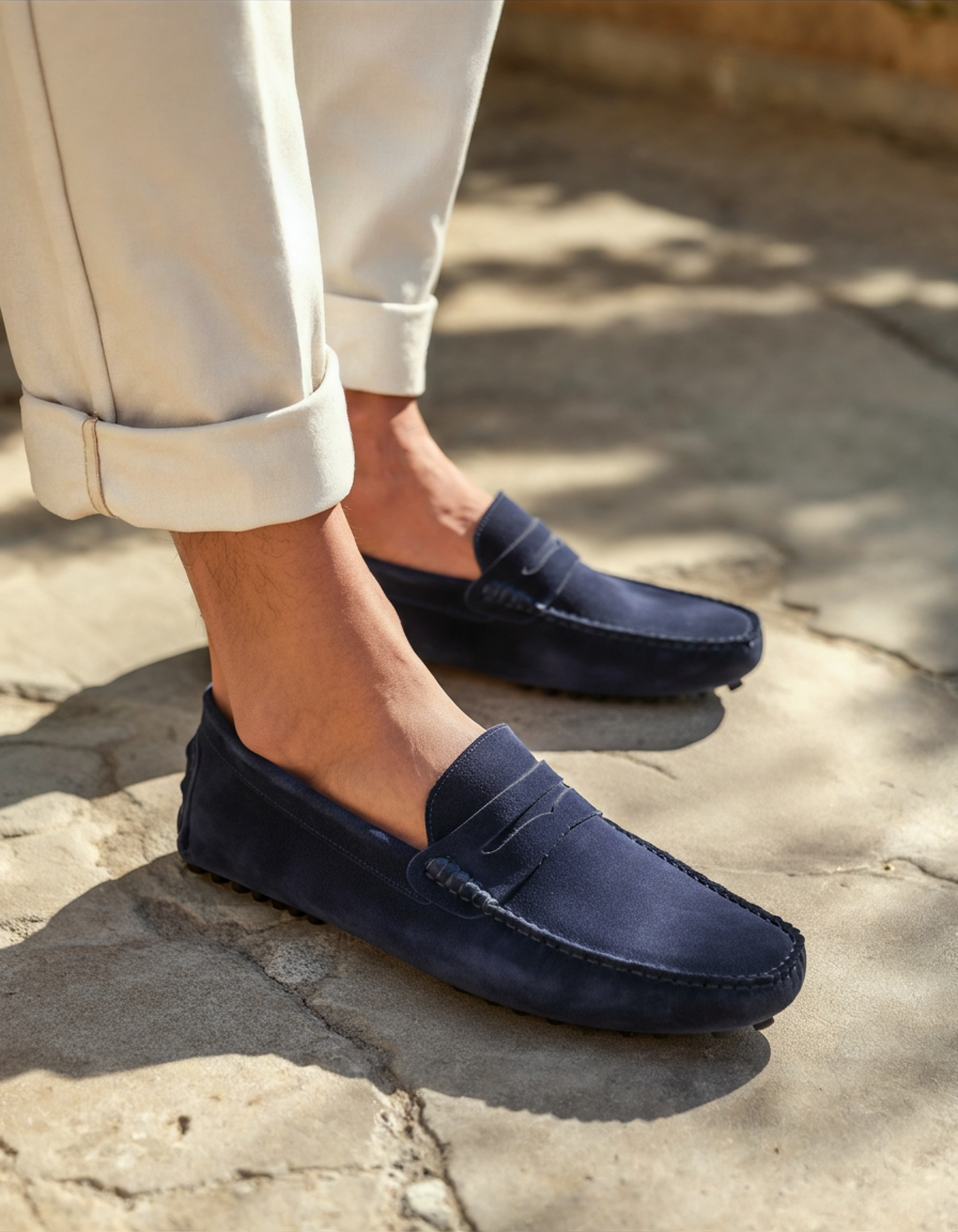PHILIP | MOCASSINS DE CONDUCTEUR EN DAIM