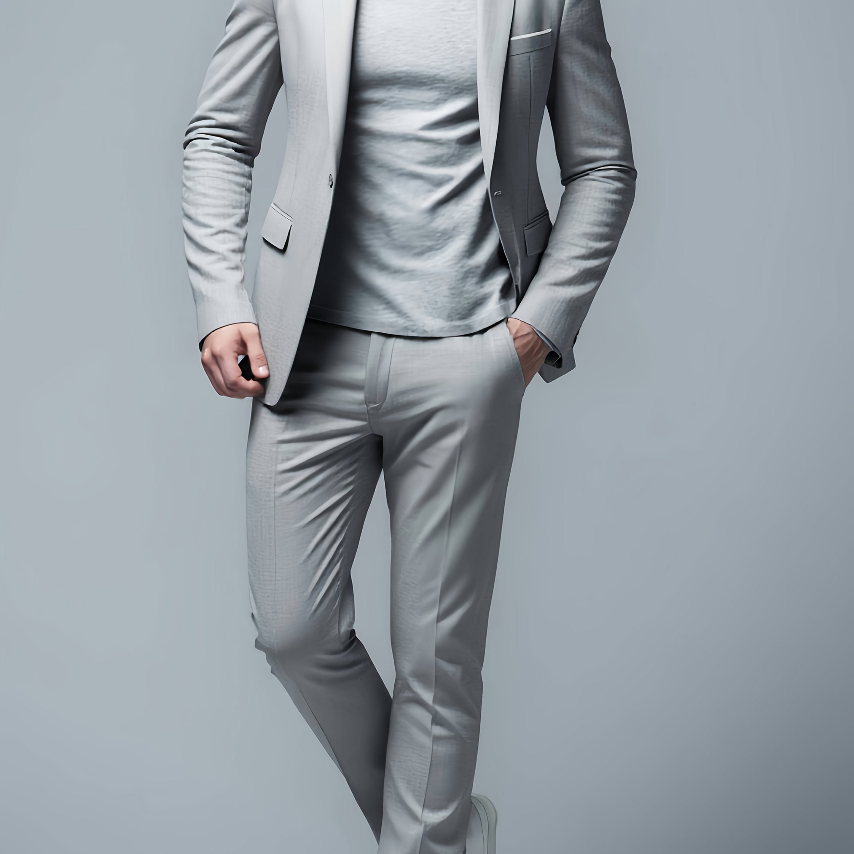 PHILIP™ | Costume extensible à deux boutons pour homme