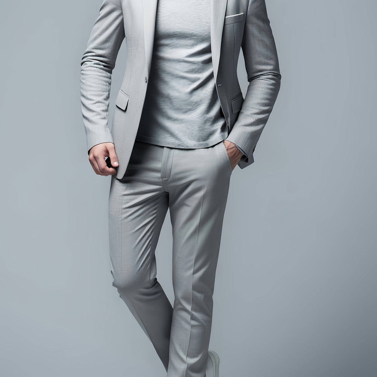 PHILIP™ | Costume extensible à deux boutons pour homme