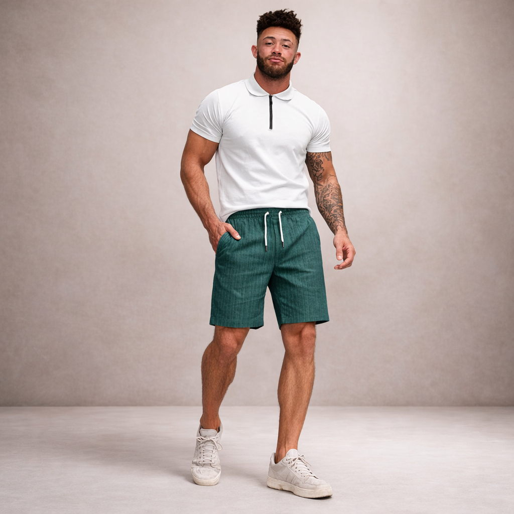 PHILIP™ | Short décontracté en lin