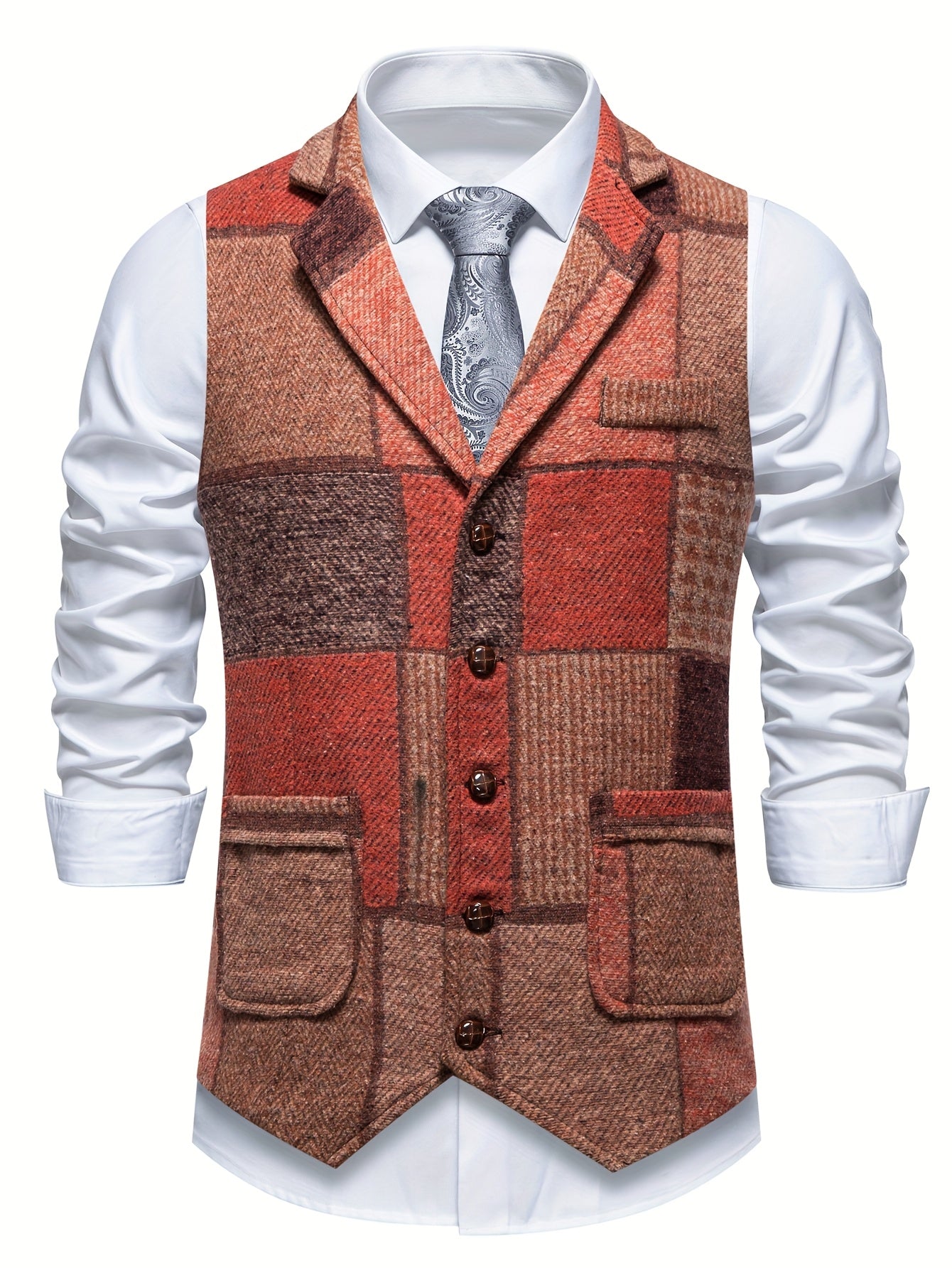 PHILIP | GILET DE TWEED CHIC POUR HOMMES
