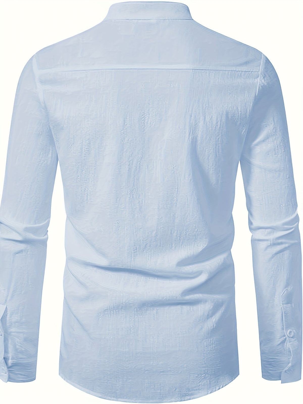 PHILIP™ | Chemise popover en coton et lin pour homme