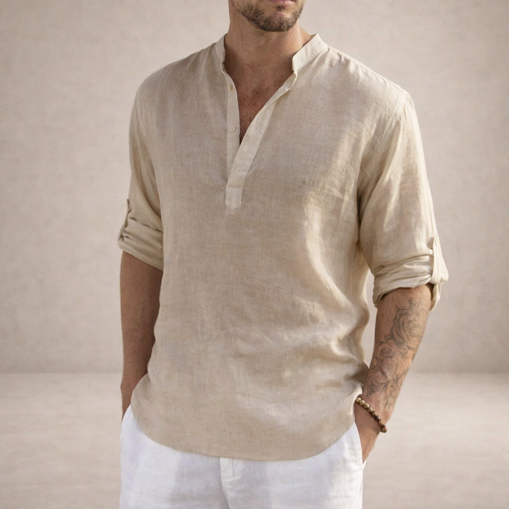 PHILIP™ | Chemise à col montant