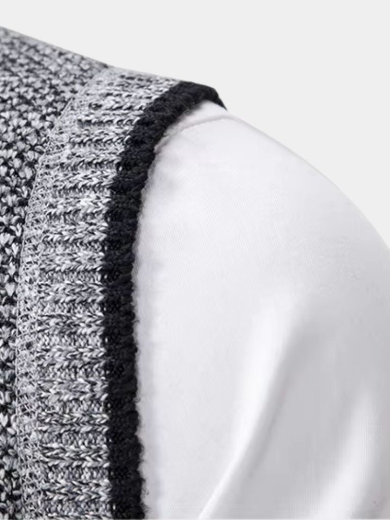 PHILIP | GILET À FERMETURE ÉCLAIR INTÉGRALE POUR HOMMES