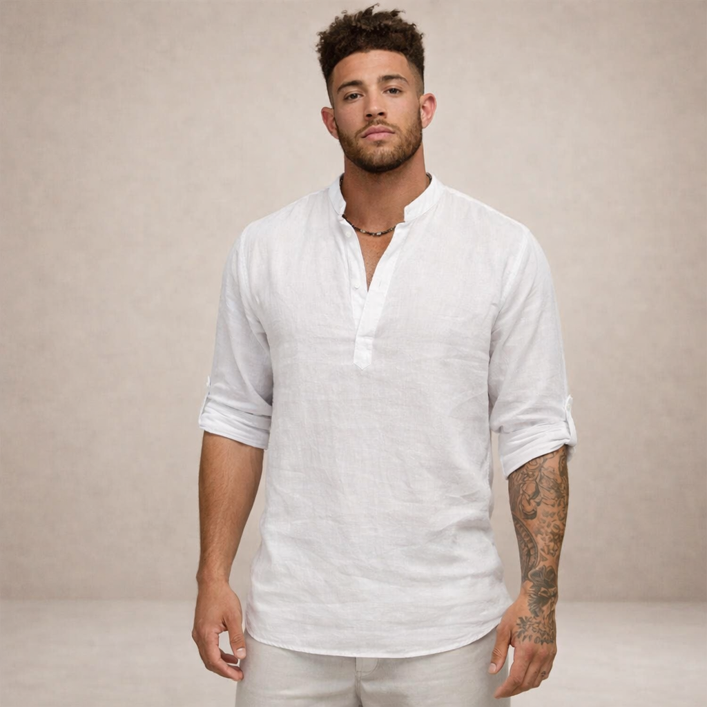 PHILIP™ | Chemise à col montant