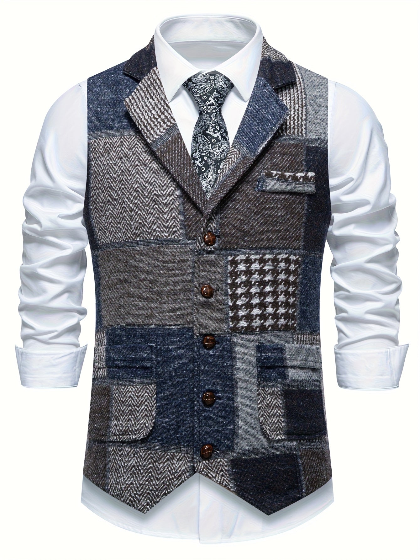 PHILIP | GILET DE TWEED CHIC POUR HOMMES