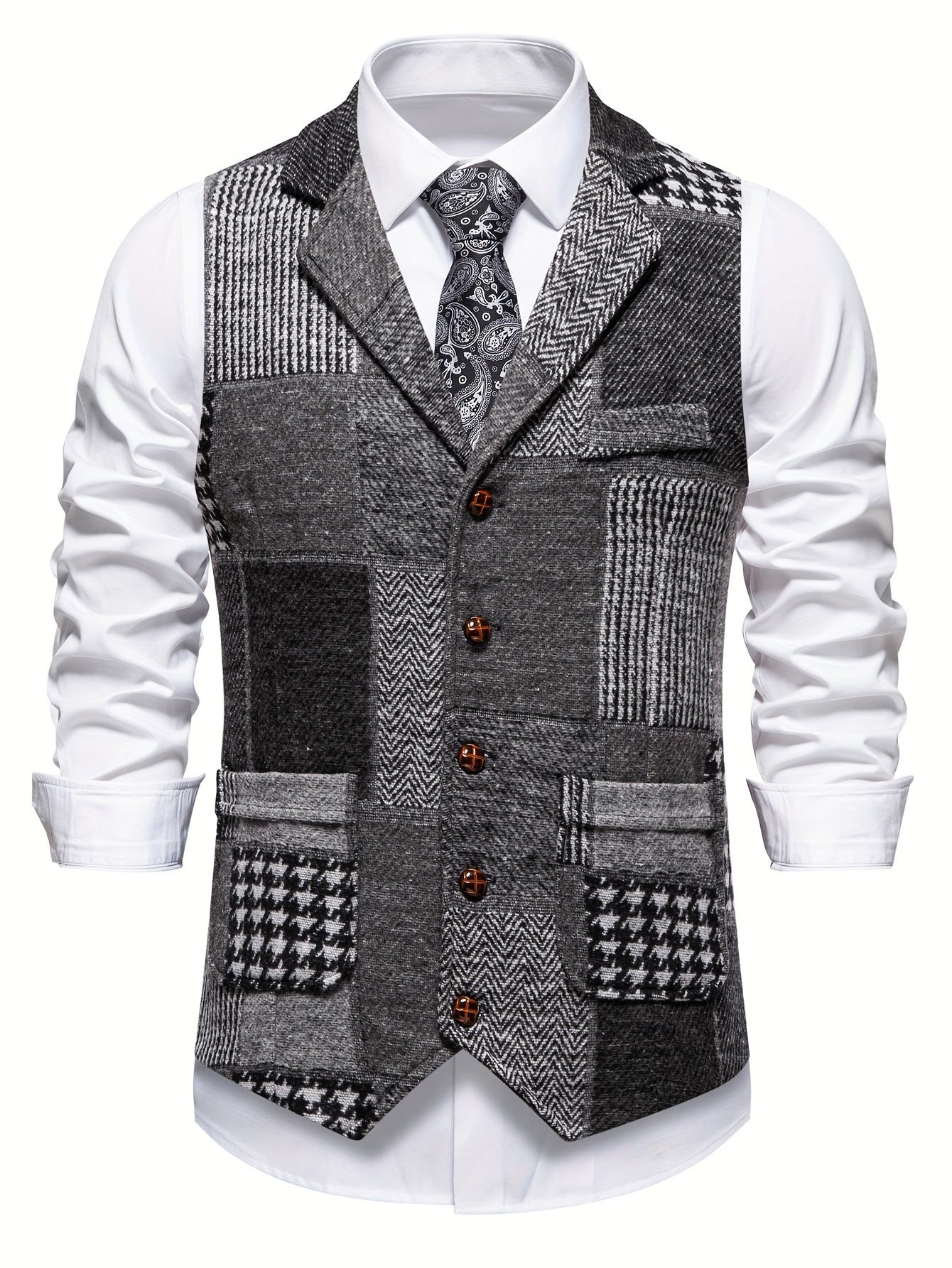 PHILIP | GILET DE TWEED CHIC POUR HOMMES