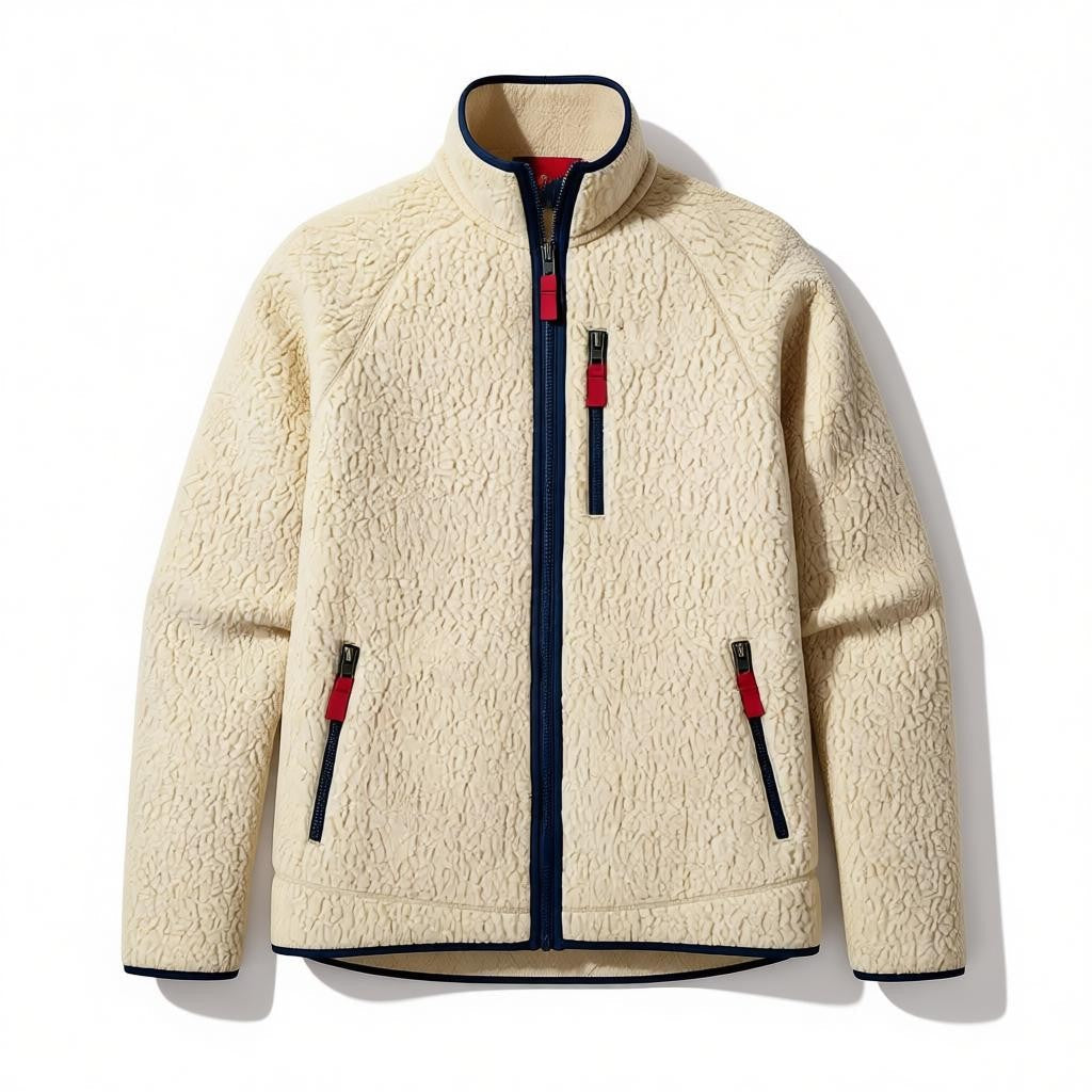 PHILIP | VESTE EN POLAIRE SHERPA