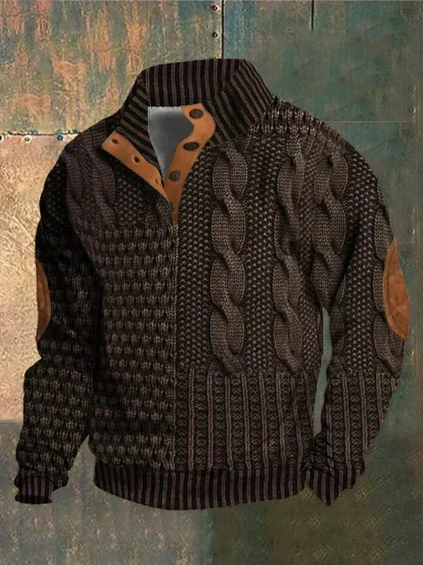 PHILIP | PULL EN MAILLE VINTAGE POUR HOMMES
