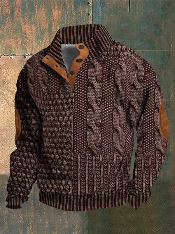 PHILIP | PULL EN MAILLE VINTAGE POUR HOMMES