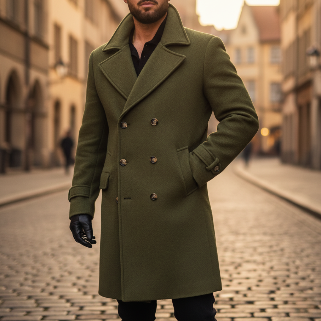 PHILIP | MANTEAU CLASSIQUE EN LAINE