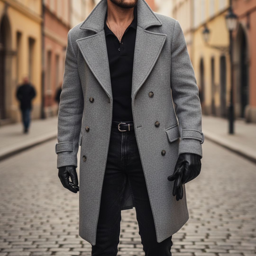 PHILIP | MANTEAU CLASSIQUE EN LAINE
