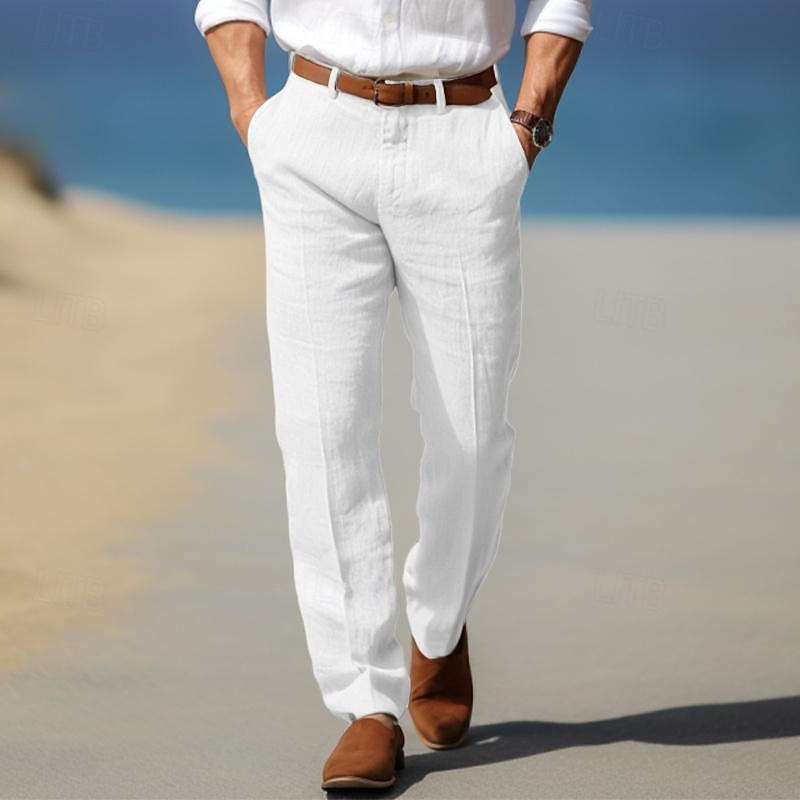 PHILIP | PANTALONS EN LIN DE HAUTE QUALITÉ