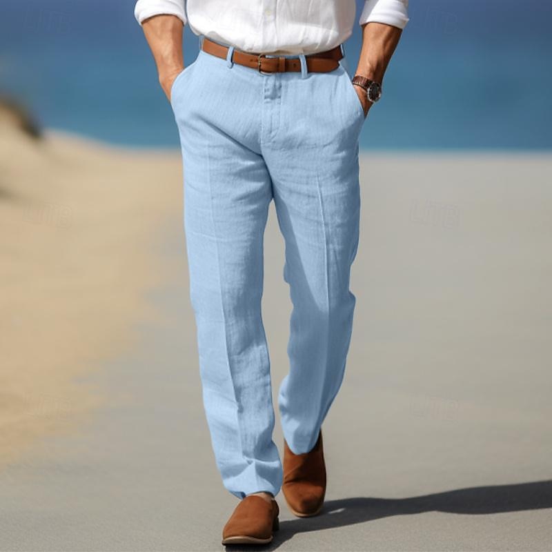 PHILIP | PANTALONS EN LIN DE HAUTE QUALITÉ