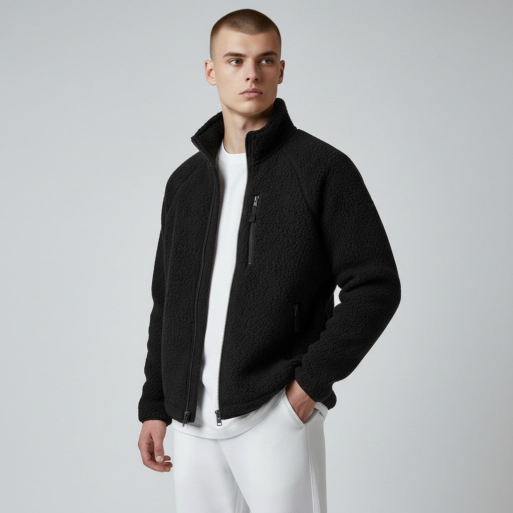 PHILIP | VESTE EN POLAIRE SHERPA