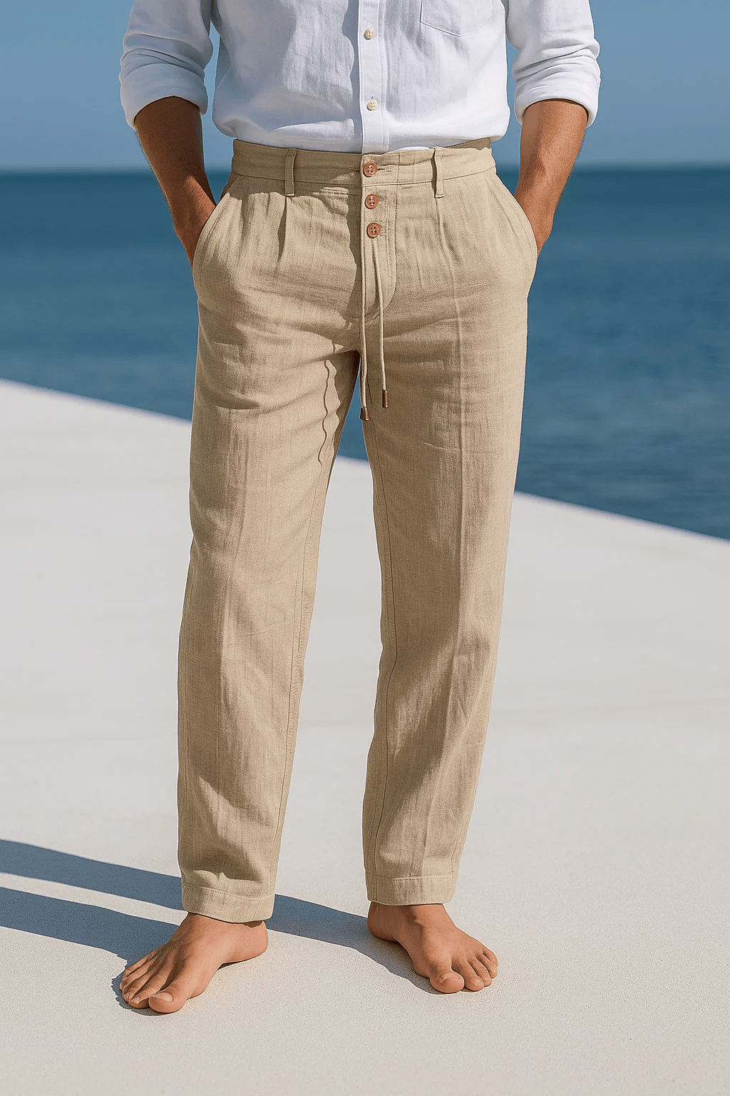 PHILIP™ | Pantalons en lin pour homme