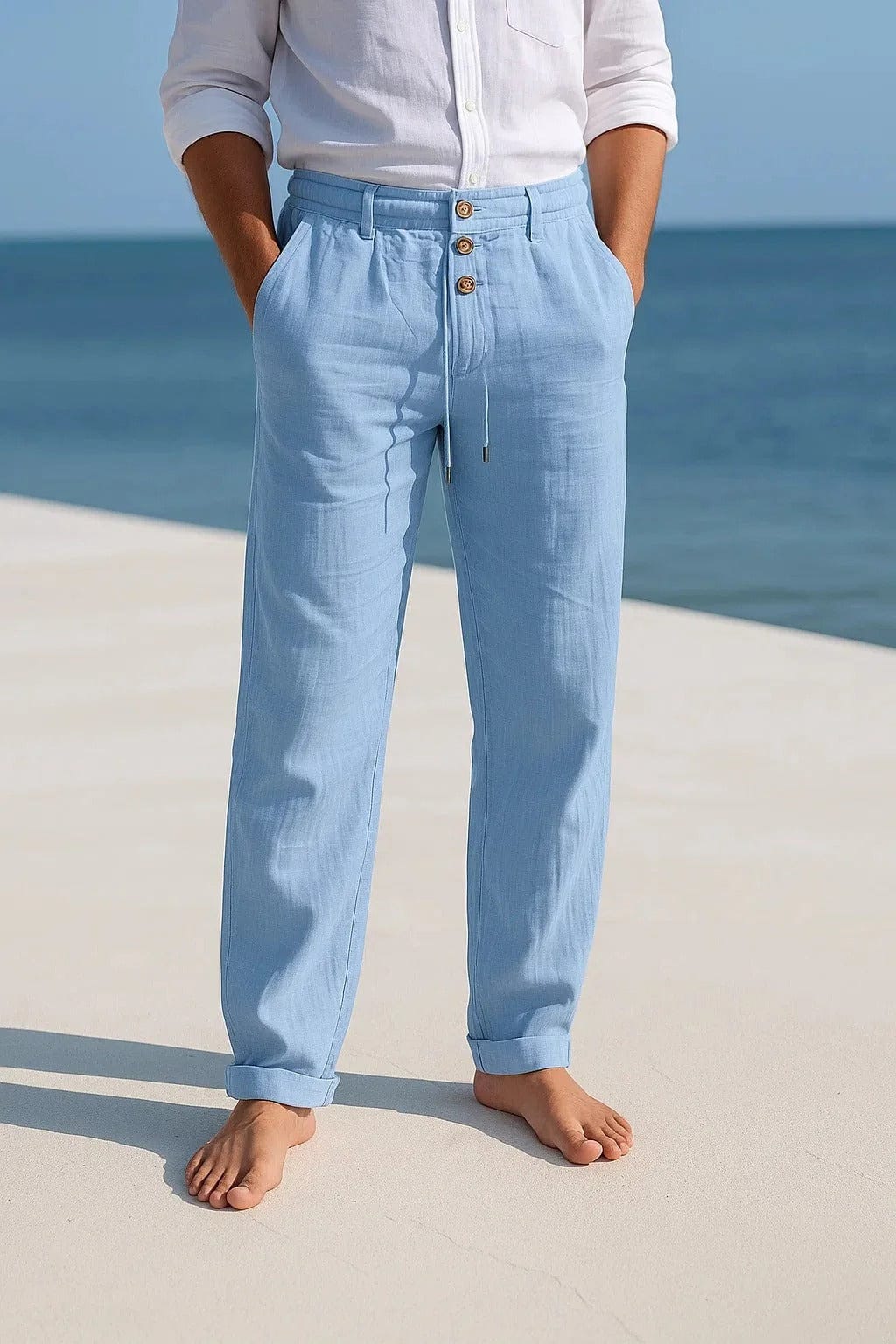 PHILIP™ | Pantalons en lin pour homme