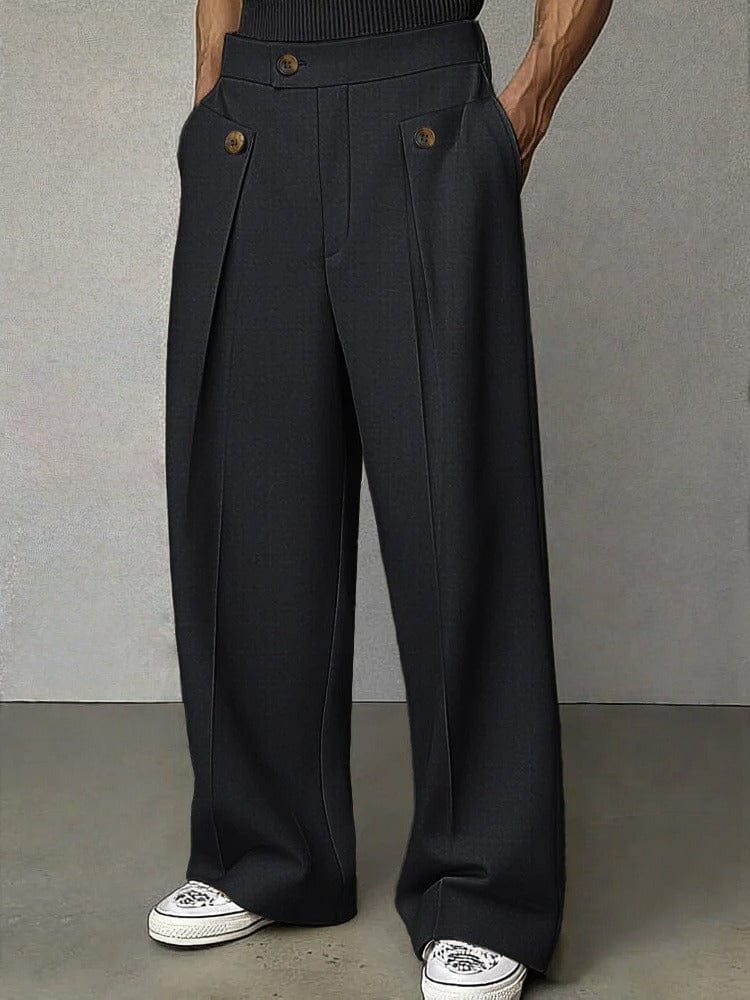PHILIP | PANTALONS À JAMBES LARGES POUR HOMMES