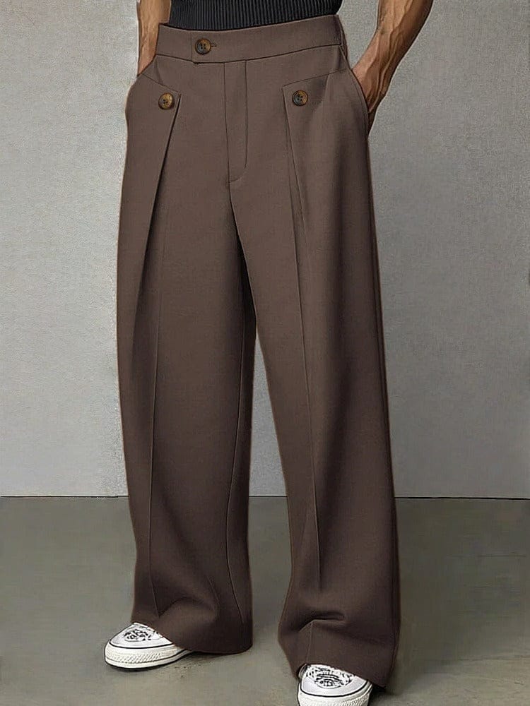 PHILIP | PANTALONS À JAMBES LARGES POUR HOMMES