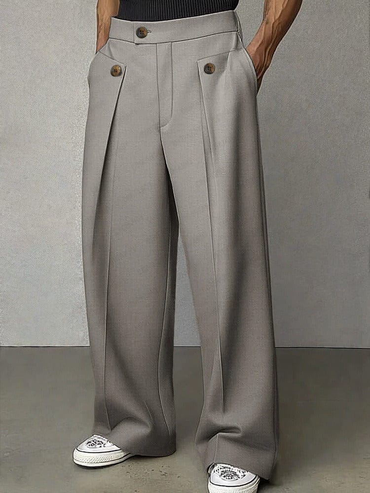 PHILIP | PANTALONS À JAMBES LARGES POUR HOMMES