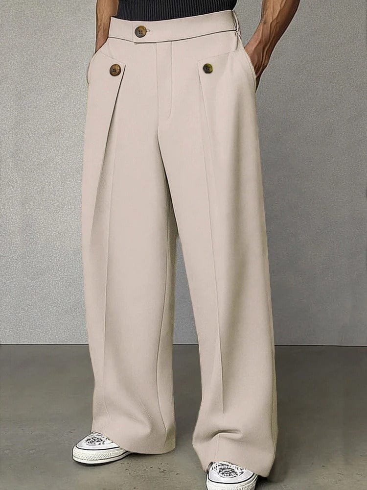 PHILIP | PANTALONS À JAMBES LARGES POUR HOMMES