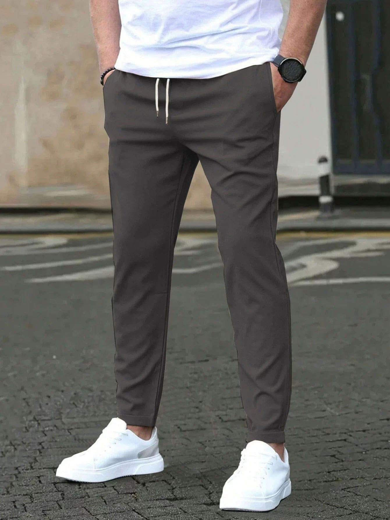 PHILIP™ | Pantalon pour homme à coupe ajustée et taille élastiquée